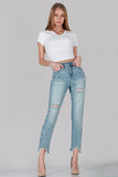 Jordan Mid Rise Relaxed Skinny Jeans