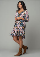 Tilly Hi Low Floral Mini Dress