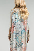 Airy Floral Kimono