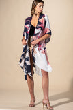 Painted Bloom Viscose Kimono