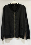 Edith Light Weight Black Bomber Jacket