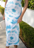 Kara Tie Dye Razor Back Maxi Dress