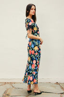 Toni Floral & Lace Maxi Dress