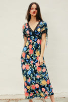 Toni Floral & Lace Maxi Dress