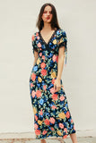 Toni Floral & Lace Maxi Dress