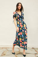 Toni Floral & Lace Maxi Dress