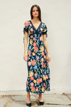 Toni Floral & Lace Maxi Dress