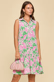 Harper Coastal Breeze Collared Summer Dress
