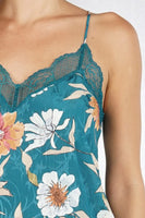 Julia Spring Floral Lace Trim Cami