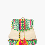 Magdelena Aztec Cotton Backpack