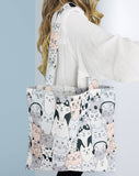 Happy Kitty Cat Tote Bag