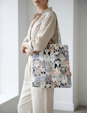 Happy Kitty Cat Tote Bag