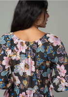 Tilly Hi Low Floral Mini Dress