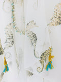 Seahorse Tasseled Kimono