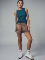 Julie Linen Drawstring Shorts