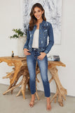 Bonnie Distressed Denim Jacket