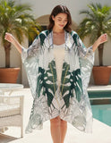 Tropical Leaf Kimono