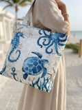 Octopus Seahorse Shoulder Bag