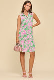 Harper Coastal Breeze Collared Summer Dress