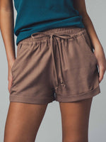Julie Linen Drawstring Shorts