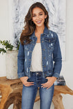 Bonnie Distressed Denim Jacket