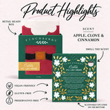 Santa Stocking Stuffer Vegan-Friendly Holiday Boxed Soap