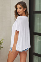 Elodie Star Embossed Knit T-Shirt