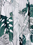 Tropical Leaf Kimono
