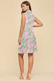Harper Coastal Breeze Collared Summer Dress