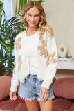 Everly Floral Patch Cardigan
