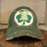 Drinks Well With Others Distressed Ball Cap