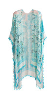 Belize Turquoise Kimono